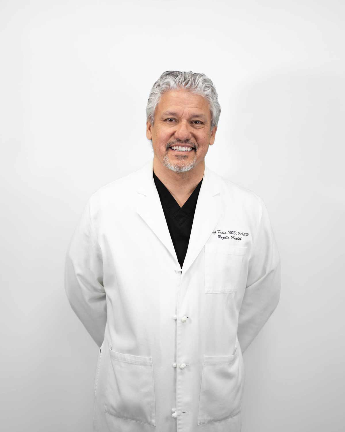 Craig Tanio, MD, white coat, Rezilir Health
